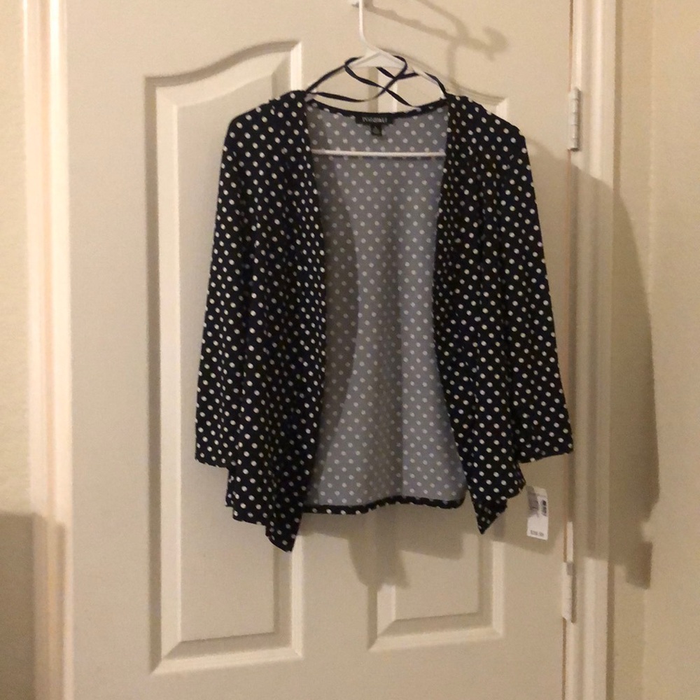 Polka dot shell jacket